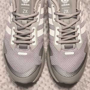Adidas Originals Men's ZX 1K Boost Shoes, Gray & White